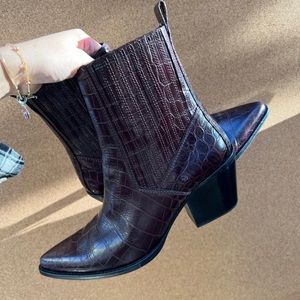 Zara cowgirl style booties